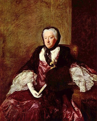Mary Atkins, Mrs. Martin, 1761 (Allan Ramsay) (1713-1784)  Birmingham Museum and Art Gallery, West Midlands   