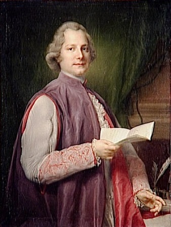 Monseigneur Francesco Carafa, ca. 1768 (Anton von Maron) (1733-1808)   Musée du Louvre, Paris,   RF 1997-7 
