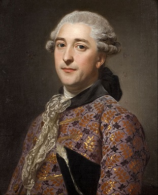 Prince Vladimir Golitsyn Borisovtj, 1762 (Alexander Roslin) (1718-1793)  Mälmo Konstmuseum,  MM  011161