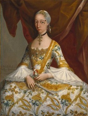 Dona Maria de la Luz Padilla y Gomez, ca. 1760  (Miguel Cabrera) (1695-1768)   Brooklyn Museum, New York    52.166.4  