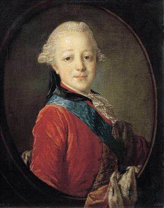 Emperor Paul I of Russia, 1761 (Fyodor Rokotov) (1736-1808)State Russian Museum, St. Petersburg 