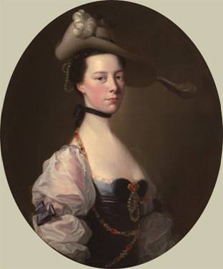 A Lady, ca. 1760  (Joseph Wright of Derby) (1734-1797) Location TBD 