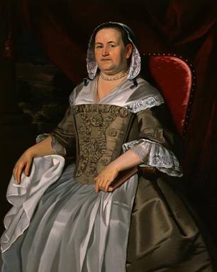 Mary Allyne Otis,  ca. 1760  (John Singleton Copley) (1738-1815)  Wichita Art Museum, KS    M87.50 