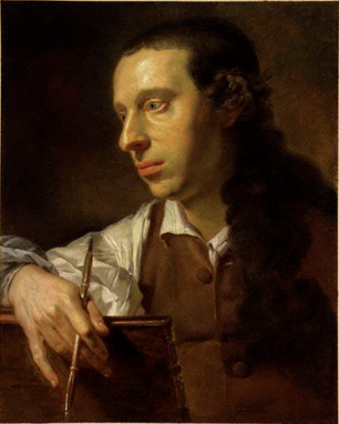 Self-Portrait, ca. 1761 (Johann Zoffany) (1733-1810)   National Portrait Gallery, London    NPG 399    