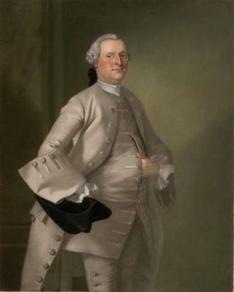 Colonel Jonathan Warner, 1761 (Joseph Blackburn) (fl. 1753-1763)   Museum of Fine Arts, Boston    83.29 