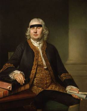 John Fielding, ca. 1762  (Nathaniel Hone) (1718-1784)  Location TBD 
