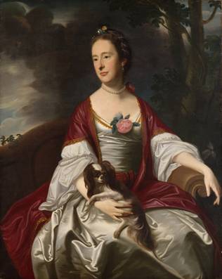 Mrs. Jerathmael Bowers, ca. 1763 (John Singleton Copley) (1738-1815)  The Metropolitan Museum of Art, New York, NY    15.128 