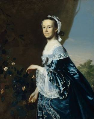 Mrs. James Warren (Mercy Otis), ca. 1763 (John Singleton Copley) (1738-1815)   Museum of Fine Arts, Boston    31.212 