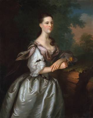 Mrs. Samuel Cutts, ca. 1762-1763 (Joseph Blackburn) (fl. 1752-1778)   The Metropolitan Museum of Art, New York, NY    1979.196.2