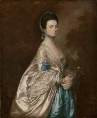 Mrs. Edmund Morton Pleydell, ca. 1765 (Thomas Gainsborough) (1727-1788)  Museum of Fine Arts, Boston    17.3266 