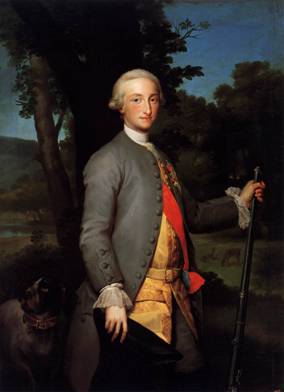 Prince Charles IV of Spain, ca. 1765 (Anton Mengs) (1728-1779)  Museo Nacional del Prado, Madrid 