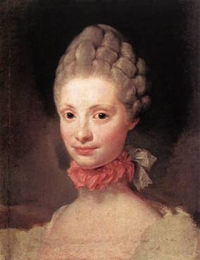 Maria Luisa of Parma, ca. 1765 (Anton Mengs) (1728-1779)  Museo Nacional del Prado, Madrid
