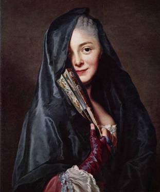 Wife of the Artist, ca. 1768 (Alexander Roslin) (1718-1793) Nationalmuseum, Stockholm 