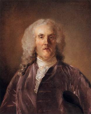 Abrahann Van Robais, ca. 1769  (Jean-Baptiste Perronneau)  (1715-1783)   Musée du Louvre, Paris 