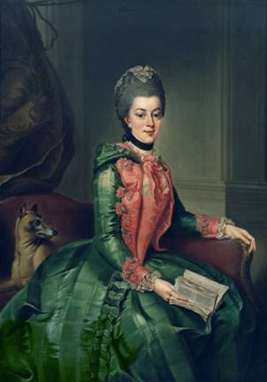 Princess Frederika Sophia Wilhelmina of Prussia, ca. 1768-1769 (Johann Georg Ziesenis) (1717-1777) Mauritshuis, Den Haag   463 