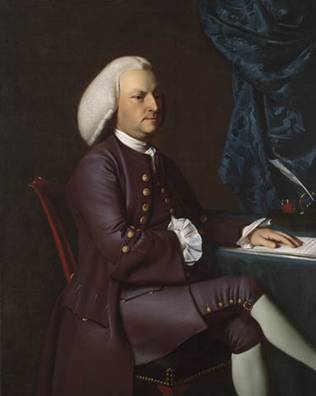 Isaac Smith, ca. 1769  (John Singleton Copley) (1739-1815)  Yale University Art Gallery, New Haven, CT   