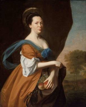 Mrs. James Smith (Elizabeth Murray), 1769 (John Singleton Copley) (1739-1815) Museum of Fine Arts, Boston    42.463 