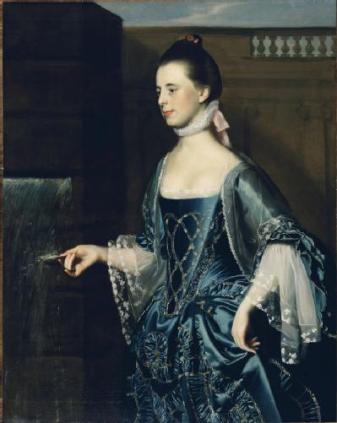 Mrs. Daniel Sargent (Mary Turner), 1763 (John Singleton Copley) (1738-1815) Fine Arts Museums of San Francisco, 1979.7.31 