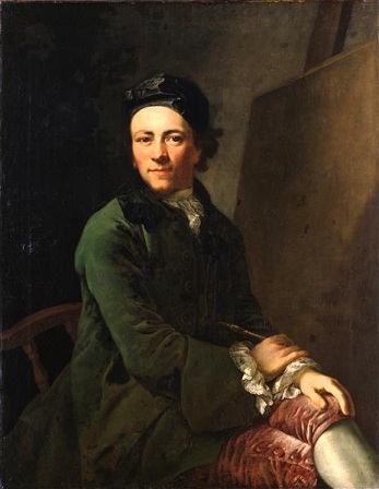 Self-Portrait, 1765 (Anton Graff) (1736-1813)  Gemäldegalerie Alte Meister Dresden    