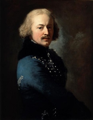 Carl Wilhelm Ferdinand von Funck, 1804 (Anton Graff)  (1736-1813)  Gemäldegalerie Alte Meister, Dresden,  Gal.-Nr. 2175 A 