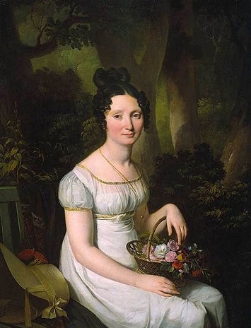 A Young Woman, 1820 (Louis-Léopold Boilly) (1761-1845)  Private Collection 