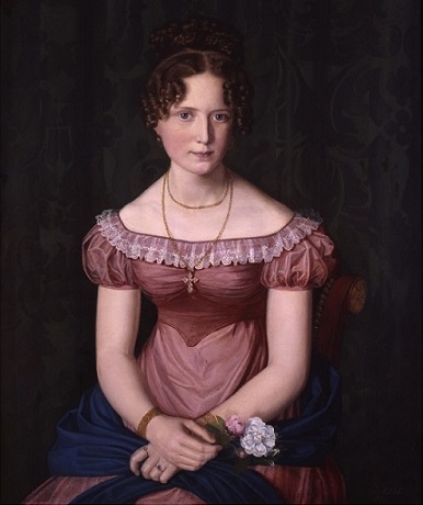 Charlotte Müller, 1822 (Carl Fielgraf) (1804-1865)  Staatliche Museen zu Berlin, Nationalgalerie 