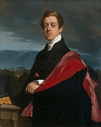 Count N.D. Guriev, 1821 (Jean August Dominique Ingres) (1780-1867)  State Hermitage Museum, St. Petersburg, Russia 