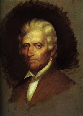 Daniel Boone, 1820 (Chester Harding) (1792-1866)  Massachusetts Historical Society, Boston, MA  