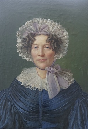 Helene Delius, geboren Schrader, ca. 1820 (Johann Friedrich Dieterich) (1787-1846)  Private Collection, Germany 