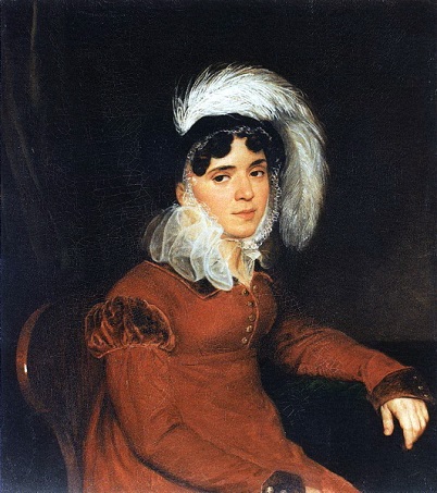 Mary Kikina Ardalionovna, 1821 (Karl Briullov) (1799-1852)  State Tretyakov Gallery, Moscow  