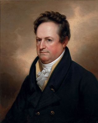 Dewitt Clinton, 1823 (Rembrandt Peale) (1788-1860) Christies Fine Art Auction 