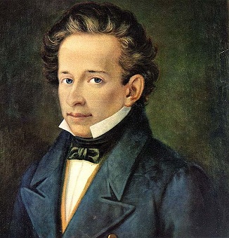 Giacomo Leopardi, ca. 1820 (S. Ferrazzi) (????-????)   Casa Leopardi, Recanati, Marche 