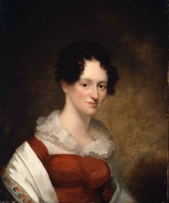 Mrs. Joseph Warren Revere(Mary Robbins), ca. 1821 (James Frothingham) (1786-1864)  Museum of Fine Arts, Boston, MA      1987.89 