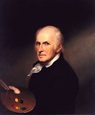 Self Portrait, ca. 1822 (Charles Willson Peale)  (1741-1827)  Location TBD
