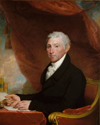 James Monroe, ca. 1820-1822 (Gilbert Stuart) (1755-1828)   The Metropolitan Museum of Art, New York, NY     29.89 