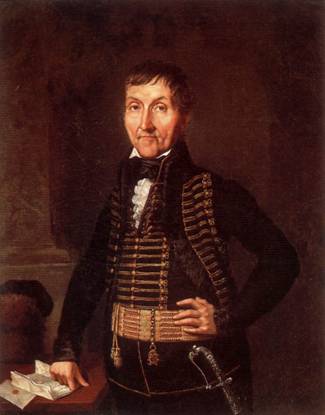 A Nobleman, ca. 1822 (János Rombauer) (1782-1849) Private Collection