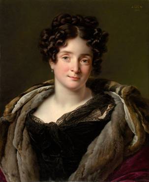 Madame Jacques-Louis-Étienne Reizet, 1823 (Anne-Louis Girodet-Trioson) (1767-1824)    The Metropolitan Museum of Art, New York, NY     1999.101 