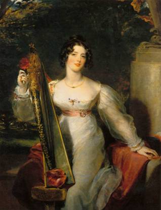Lady Elizabeth Conyngham, ca. 1824 (Sir Thomas Lawrence) (1769-1830)  Museu Calouste Gulbenkian, Lisbon 