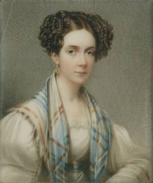 A Woman, ca. 1825 (Henry Inman) (1801-1845) Brooklyn Museum, NY     32.1680   