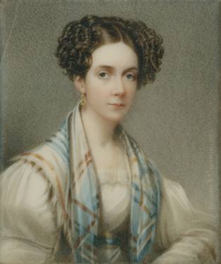A Woman, ca. 1825 (Henry Inman) (1801-1845) Brooklyn Museum, NY     32.1680   