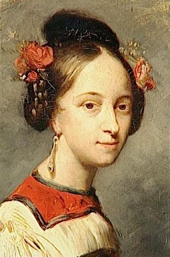 Marie Taglioni, ca. 1827 (Ary Scheffer) (1795-1858)  Musée National du Château et des Trianons, Versailles   R.F. 1206  