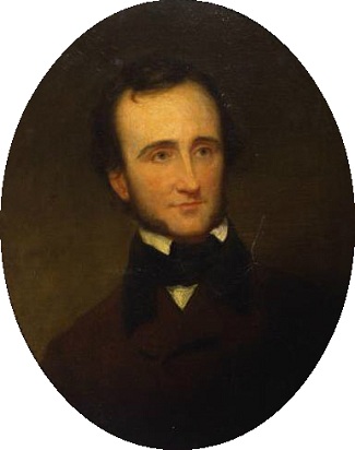 Edgar Allen Poe, 1845 (Samuel Stillman Osgood) (1808-1885)  New-York Historical Society, New York , NY,  1857.1   