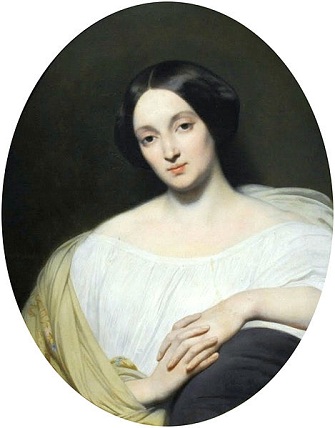 Katarzyna Potocka, née Branicka, 1850 (Ary Scheffer) (1795-1858)  Muzeum Narodowe w Warszawie  