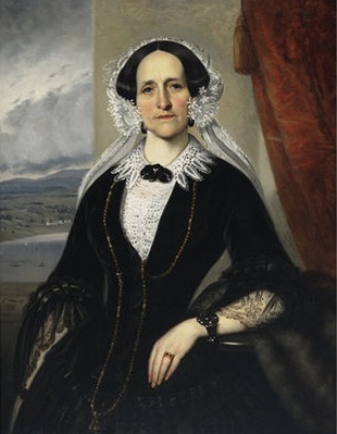 Emilie Saint-Germain, Mme. Charles Turgeon, 1855 (Théophile Hamel) (1817-1855)   Joyner Fine Art Auctions, Toronto  November 20, 2007, Lot 79 