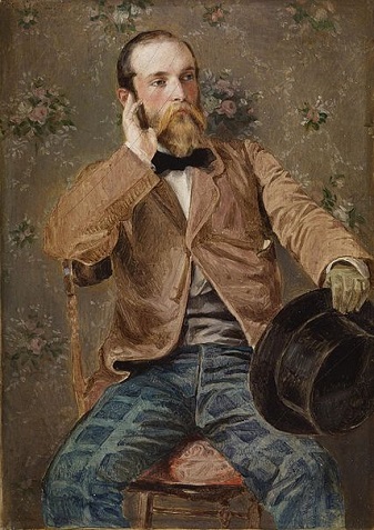 Self-Portrait, 1853 (Richard Caton Woodville) (1825-1855)  Walters Art Museum, Baltimore, MD 