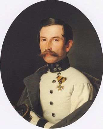 Hauptmann Joseph von Zentner, 1856 (Ferdinand Georg Waldmuller) (1793-1865)    Oberösterichische Landesmuseen, Linz