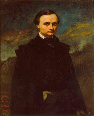 Clément Laurier, ca. 1856  (Gustave Courbet) (1819-1877) Milwaukee Art Museum, WI       M1968.31 