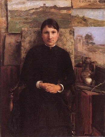 Mme. Petitjean, 1883 (Emile Friant) (1863-1932)  Musée des Beaux-Arts de Nancy