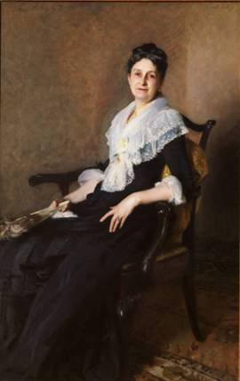 Elizabeth Allen Marquand, 1887 (John Singer Sargent) (1856-1925)    Princeton University Museum of Art, NJ   y1977-77 
