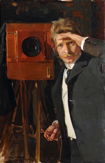 Christian Franzen, 1903 (Joaquín Sorolla y Bastida) (1869-1923)  Biblioteca de Castilla-La Mancha,  Toledo,  Lorenzana Collection 